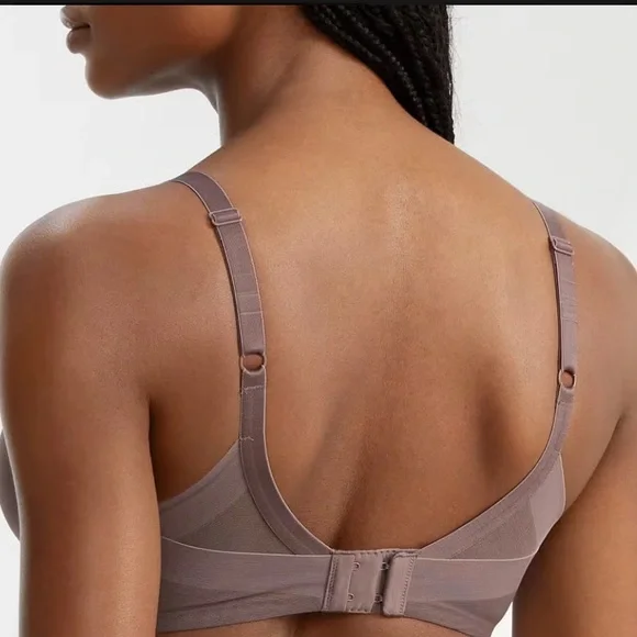 NWT *Flawed* WACOAL Ultimate Side Smoother T-Shirt Purple Bra 🪻 Size 36DDD - Picture 3 of 16